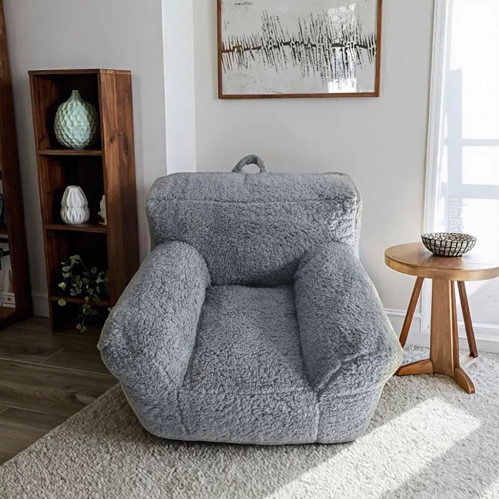 Fotoliu fara carcasa Tempo Kondela Jamo (Light Gray)