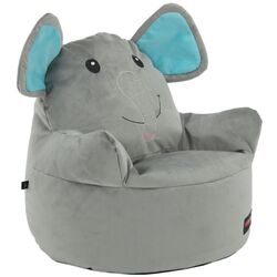Fotoliu-sac pentru copii Tempo Kondela SitOnMe Baby Elephant Typ 2 (Gray) Thumb