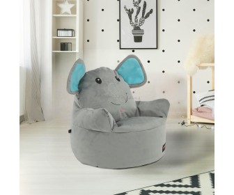 Детское кресло-мешок Tempo Kondela SitOnMe Baby Elephant Typ 2 (Gray)