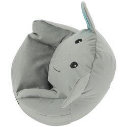 Fotoliu-sac pentru copii Tempo Kondela SitOnMe Baby Elephant Typ 2 (Gray) Thumb
