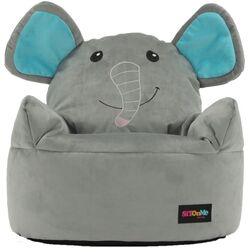 Fotoliu-sac pentru copii Tempo Kondela SitOnMe Baby Elephant Typ 2 (Gray) Thumb
