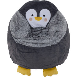 Fotoliu-sac Tempo Kondela Pingo (Gray/Yellow/White) Thumb