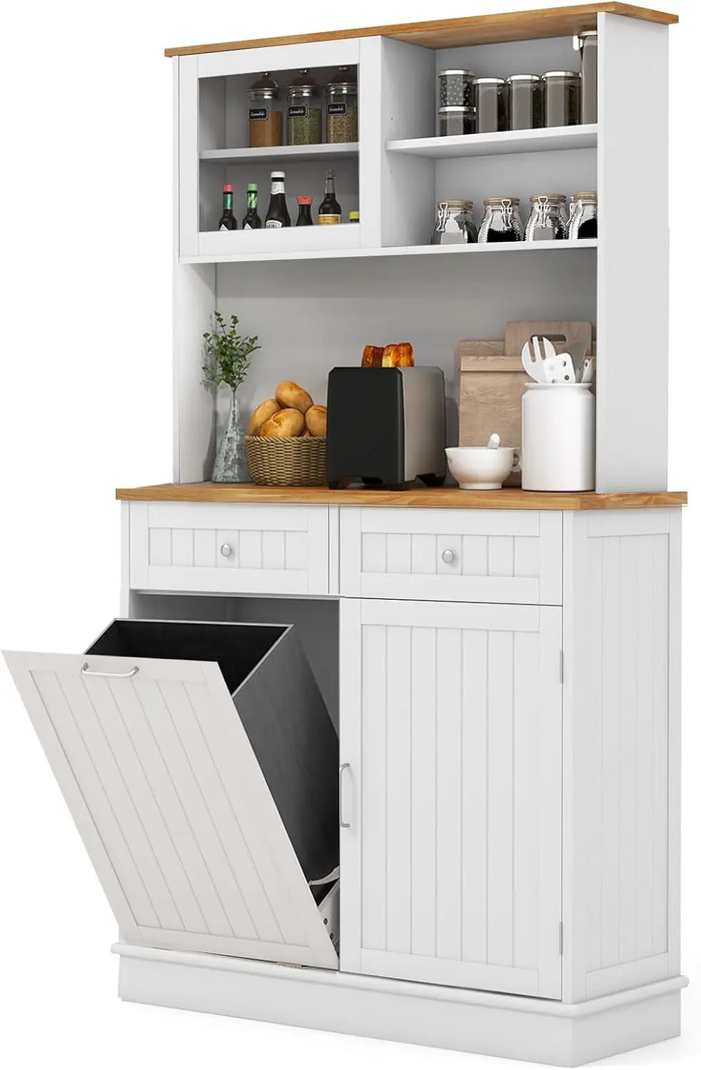 Буфе Costway JV10895WH (White) - 2