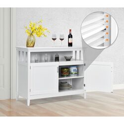 Буфет Costway HW53869WH (White) Thumb