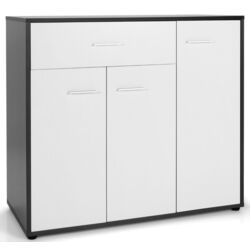 Буфет Costway JV10116 (White/Black) Thumb
