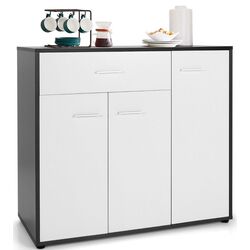 Буфет Costway JV10116 (White/Black) Thumb