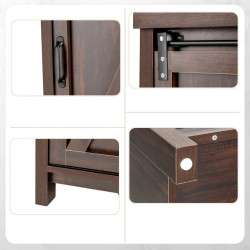 Буфет Costway JV10170BN (Brown) Thumb