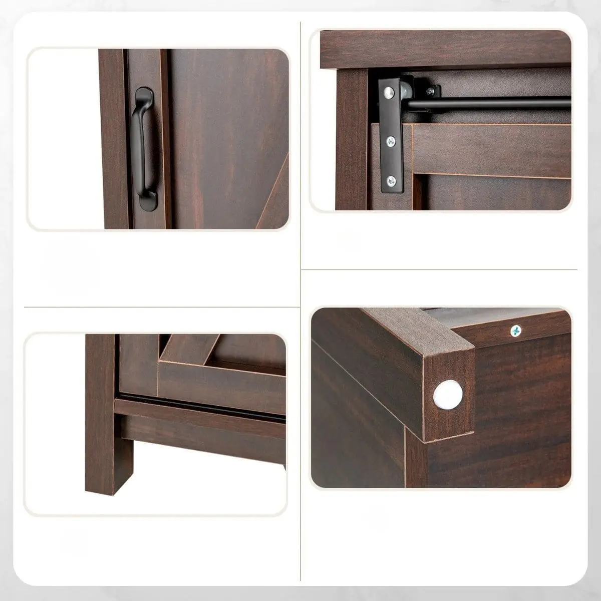 Буфет Costway JV10170BN (Brown) - 3