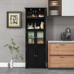 Bufet Costway JV10642DK (Black)
