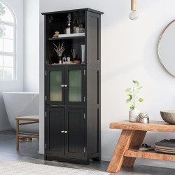 Bufet Costway JV10642DK (Black) Thumb