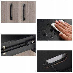 Буфет Costway JV10969DK (Black) Thumb