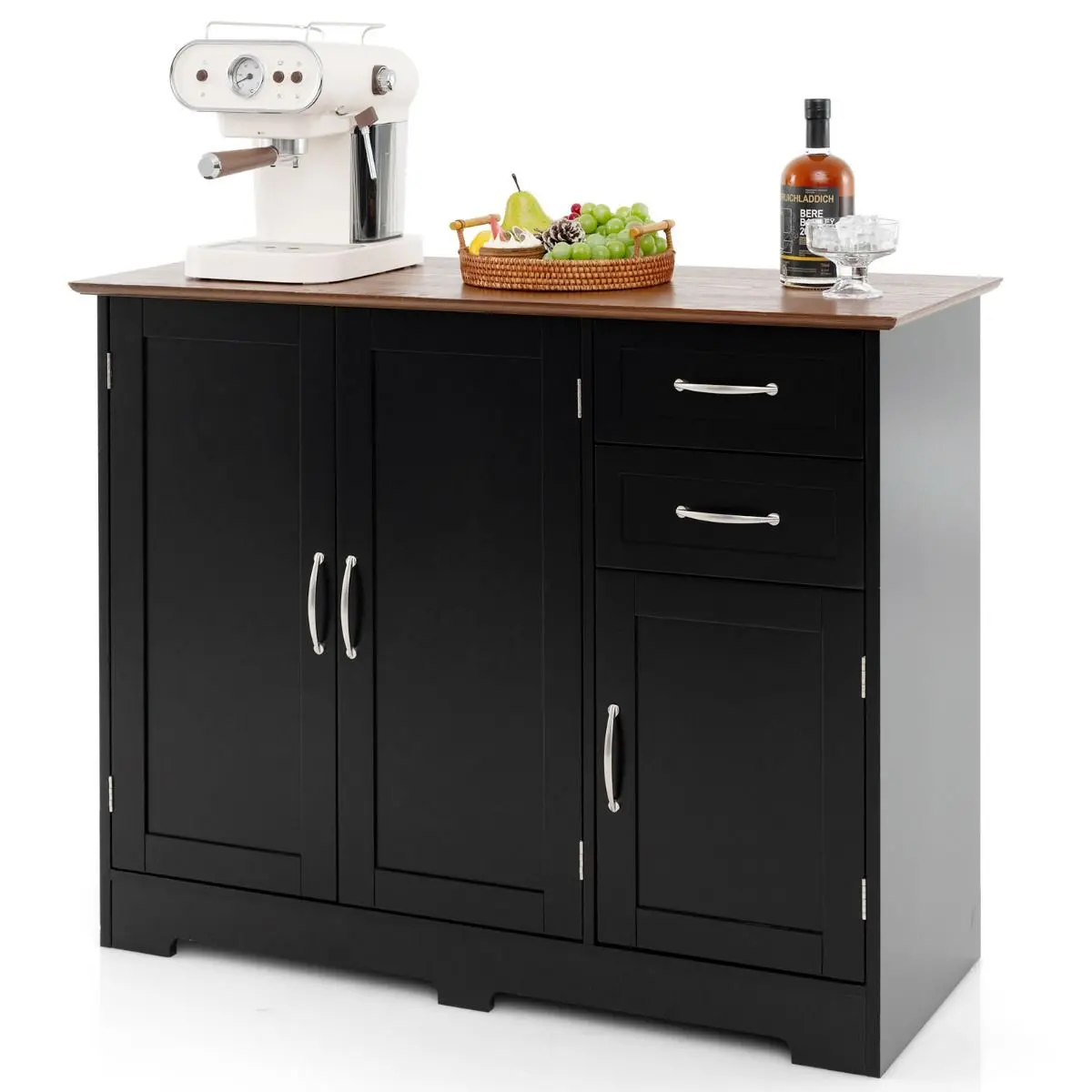 Буфет Costway JV11059BK (Black) - 2