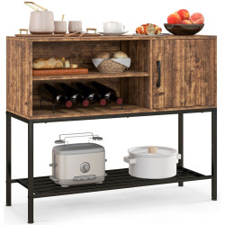Буфет Costway JV11215CF (Rustic Brown) Thumb