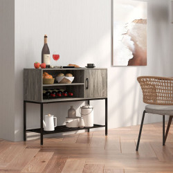 Буфет Costway JV11215GR (Grey) Thumb