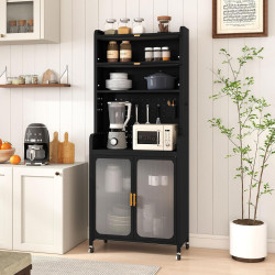 Bufet Costway JV11319DK (Black)