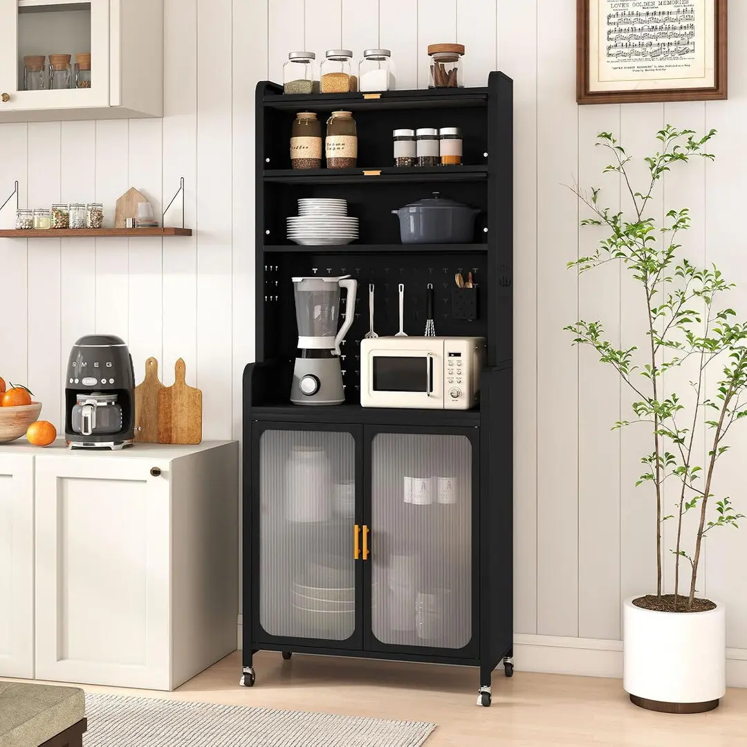 Bufet Costway JV11319DK (Black)