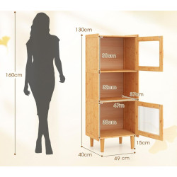Bufet Costway JV11770NA (Natural) Thumb