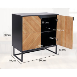 Bufet Costway JV11785BK (Black) Thumb