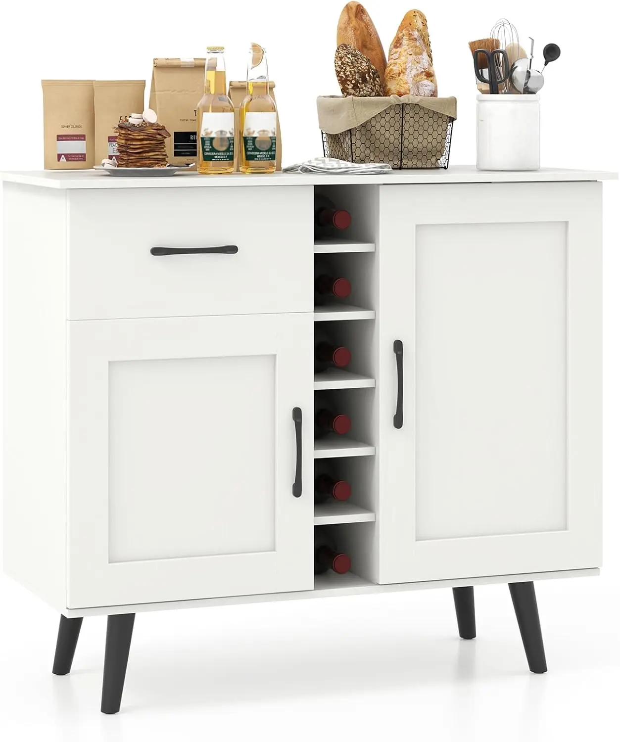 Буфет Costway JV11827WH (White)