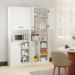 Bufet Costway JV11969WH (White) Thumb