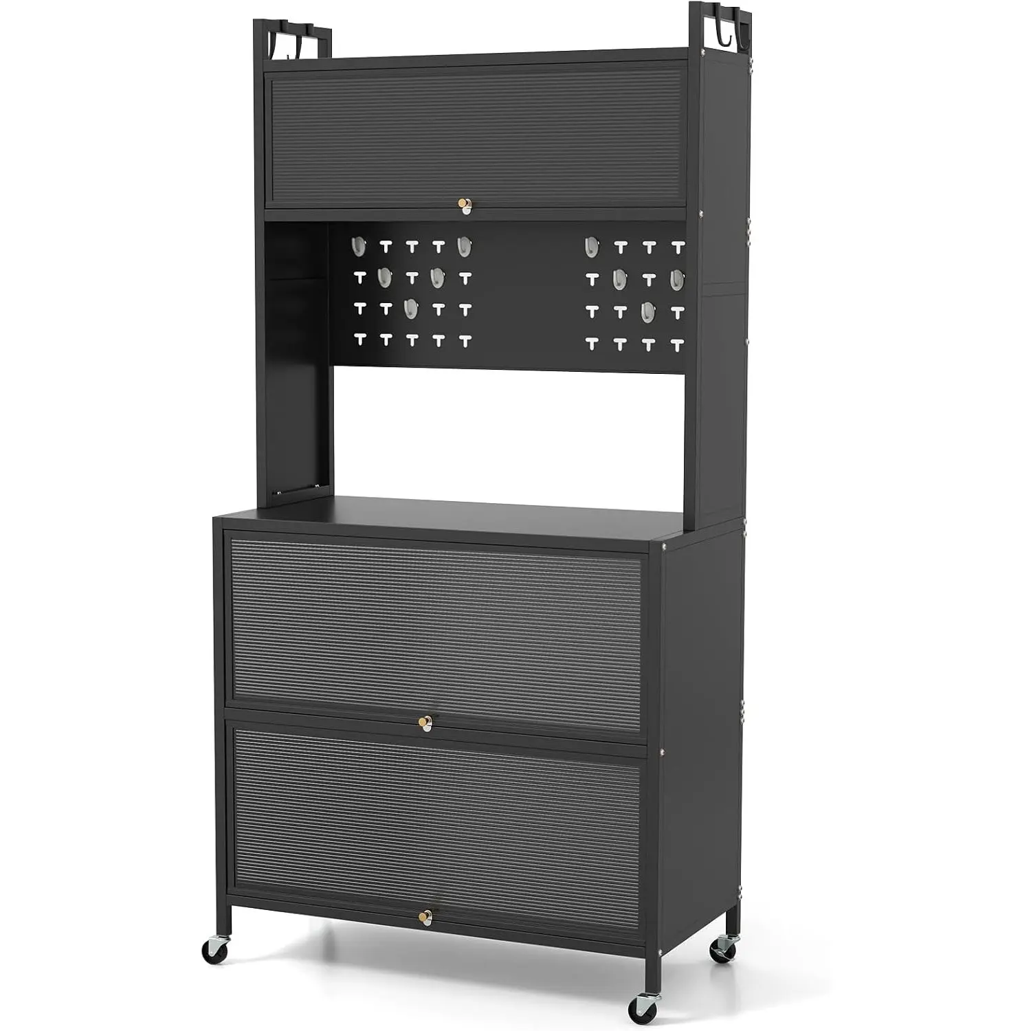 Bufet Costway JV12280BK (Black) - 3