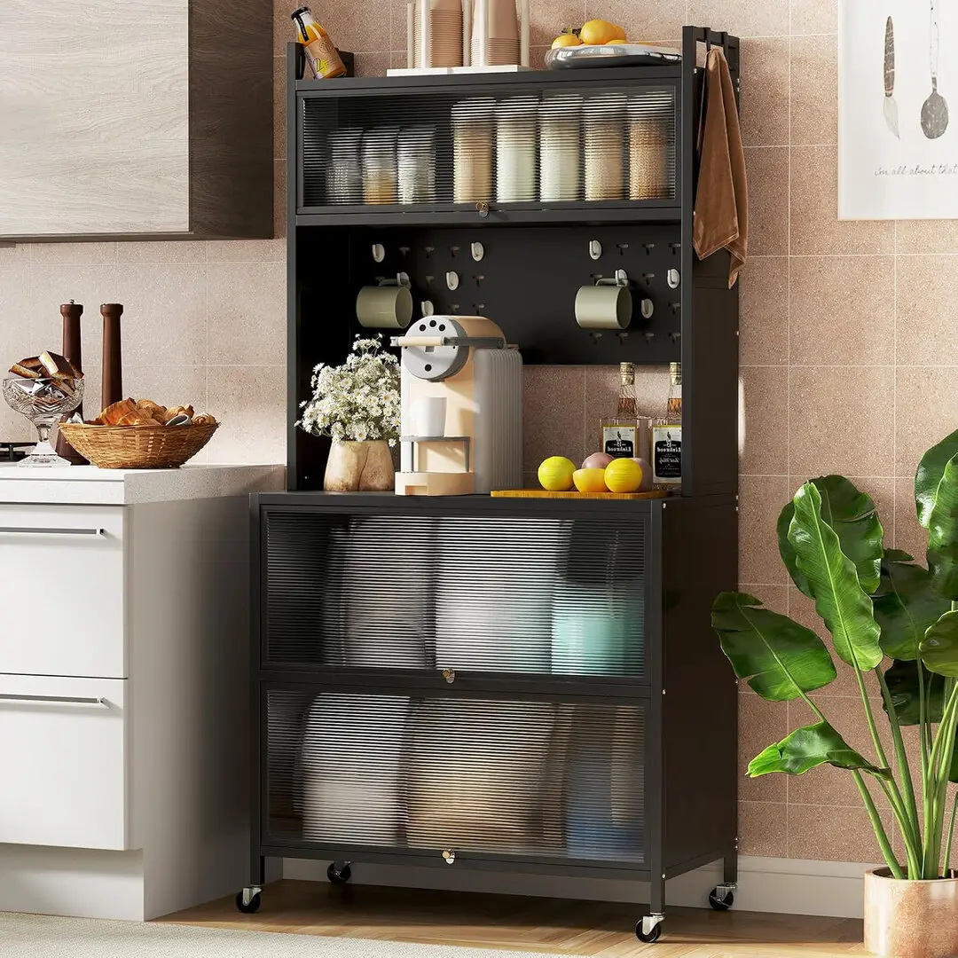 Bufet Costway JV12280BK (Black)