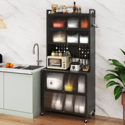 Bufet Costway JV12281BK (Black)