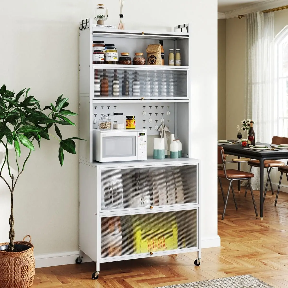 Bufet Costway JV12281WH (White) - 5