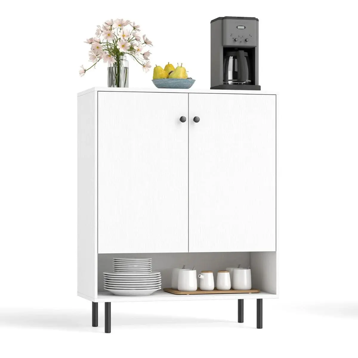 Bufet Costway JV12629WH (White) - 2