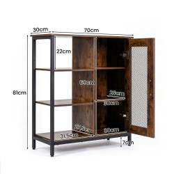 Bufet Costway JV13946CF (Brown) Thumb