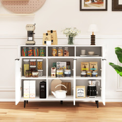 Bufet-dulap Costway JV12178WH (White) Thumb