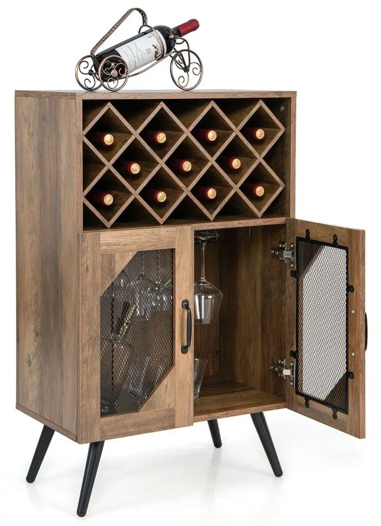 Bufet Costway JV10520GR (Rustic Brown) - 3