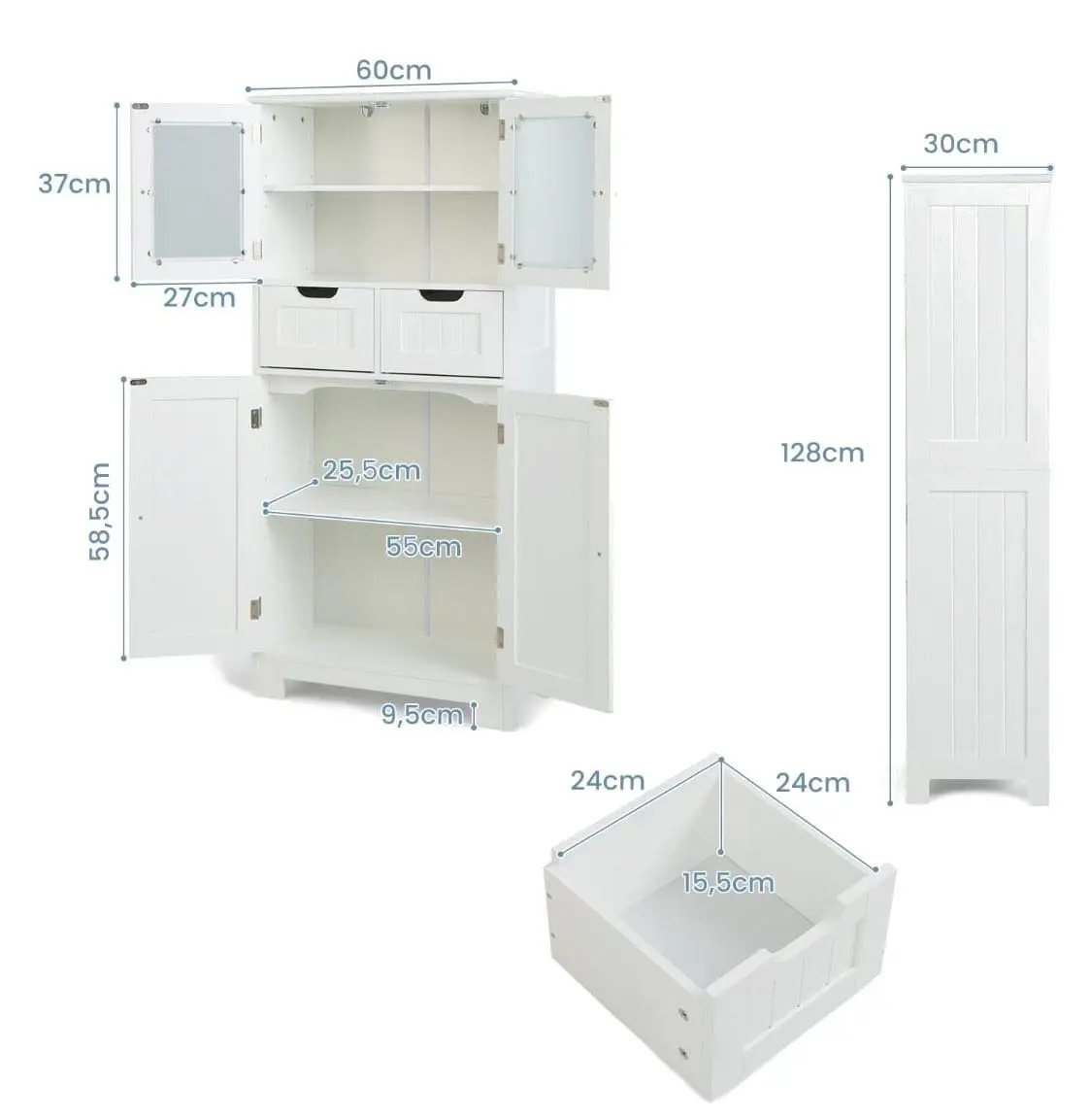 Servant Costway JV12668WH (White)