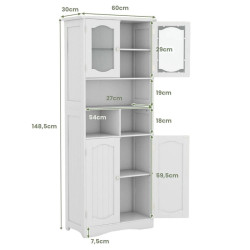 Dulap-camara Costway JV11750WH (White) Thumb
