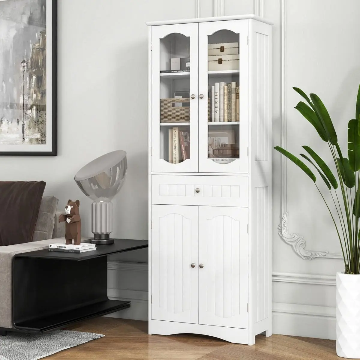 Dulap-camara Costway JV11751WH (White) - 5