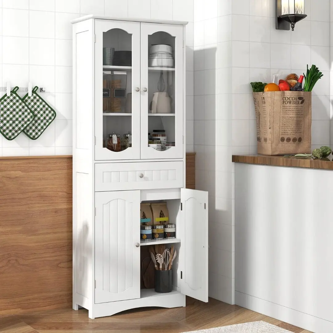 Dulap-camara Costway JV11751WH (White)