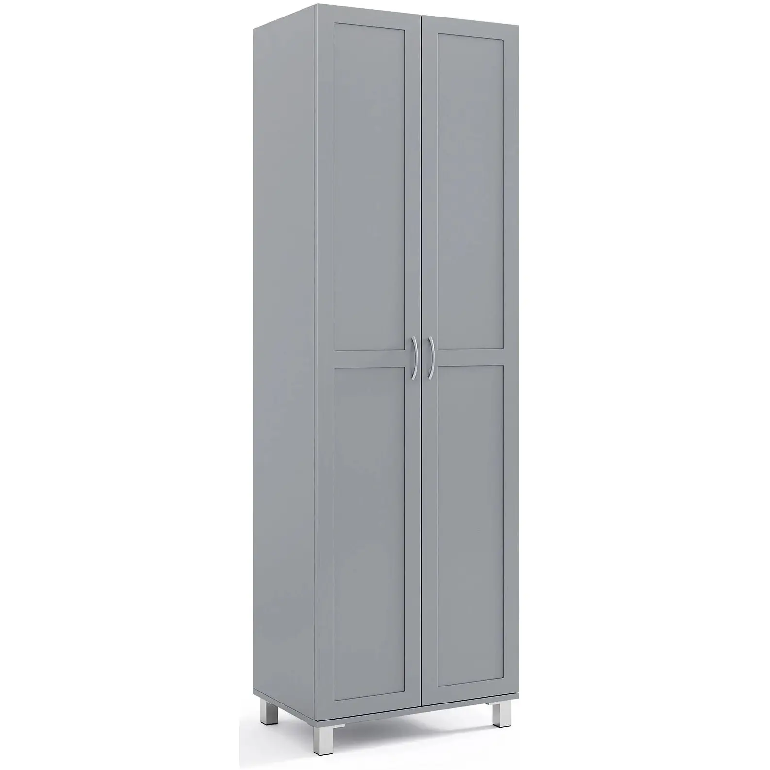 Шкаф-кладовка Costway JV12413GR (Grey) - 2