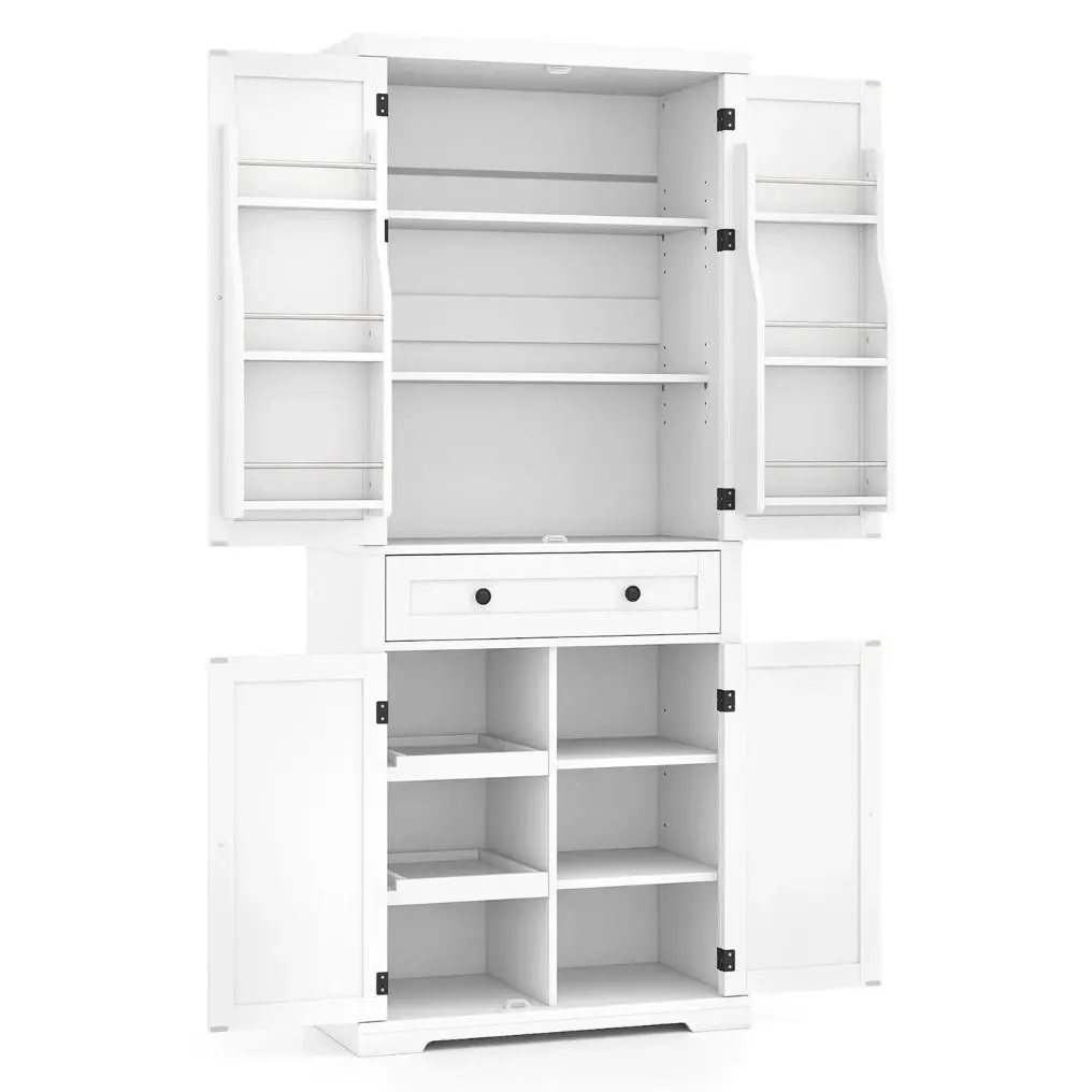 Dulap-camara Costway JV13170WH (White) - 3