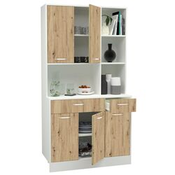 Буфет Haaus Hugo 188x100 cm (Artisan Oak/White) Thumb