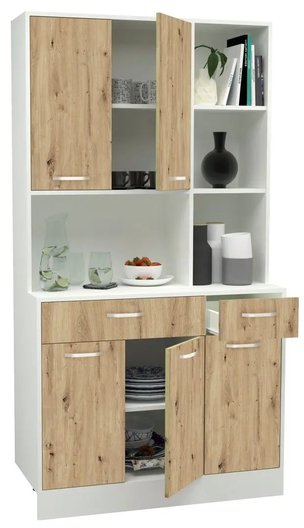 Буфет Haaus Hugo 188x100 cm (Artisan Oak/White)