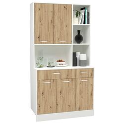 Буфет Haaus Hugo 188x100 cm (Artisan Oak/White) Thumb