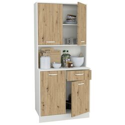Bufet Haaus Oma 188x44 cm (Artisan Oak/White) Thumb
