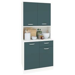 Bufet Haaus Oma 188x44 cm (Petrol/White) Thumb