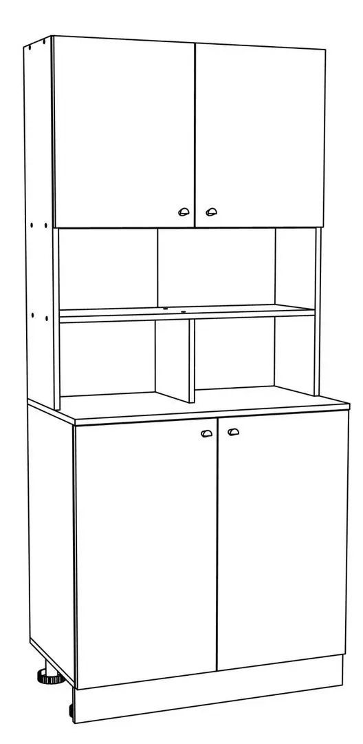 Сервант Haaus Opa (White)