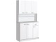 Bufet Homcom 801-026 101x39x180 cm (White)