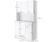 Bufet Homcom 801-026 101x39x180 cm (White)