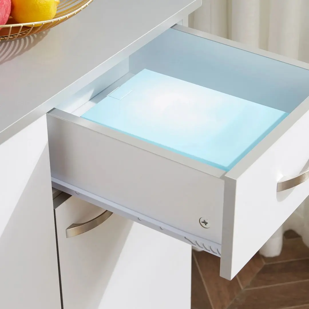 Bufet Homcom 801-026 101x39x180 cm (White) - 7