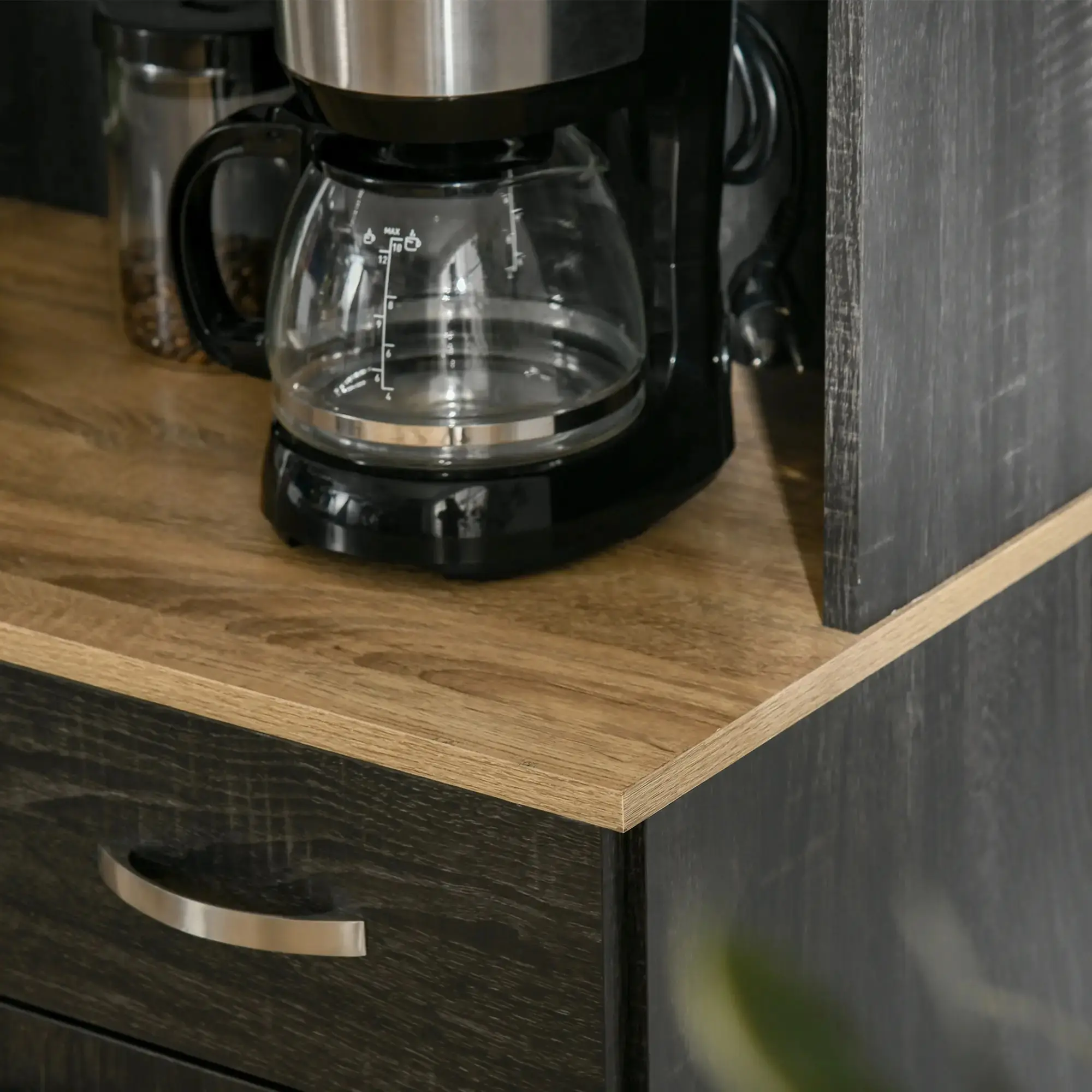 Буфет Homcom 801-026V81BK (Black) - 4