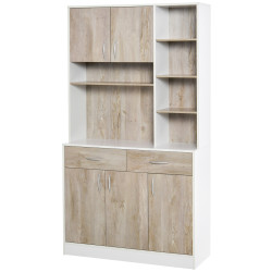 Буфет Homcom 835-260 (White/Natural) Thumb