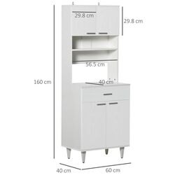 Буфет Homcom 835-344 60x40x160 cm (White) Thumb